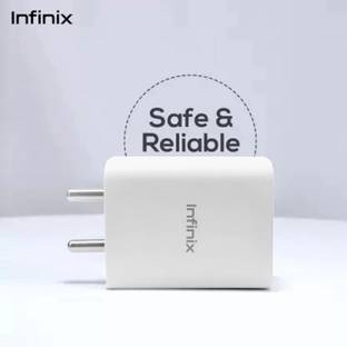 Infinix 33 W 3.4 A Wall Charger for Mobile with Detachable Cable