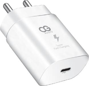 OG AUDIO 45 W Quick Charge 4.8 A Wall Charger for Mobile with Detachable Cable