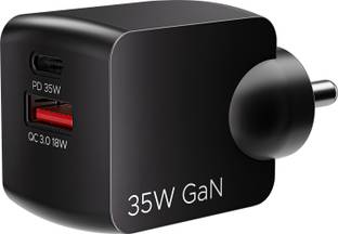 boAt 35 W GaN 3 A Wall Charger for Mobile