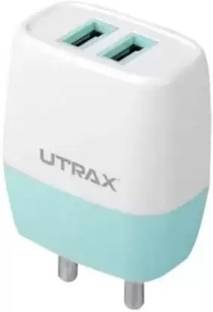 UTRAX 10 W 3 A Wall Charger for Mobile with Detachable Cable
