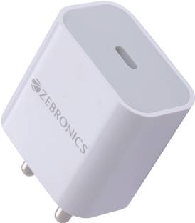 ZEBRONICS 20 W PD 3 A Wall Charger for Mobile