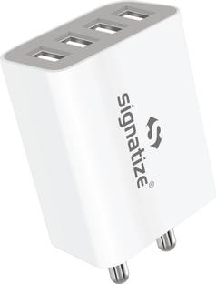SIGNATIZE Quick Charge 4.2 A Wall Charger for Mobile with Detachable Cable