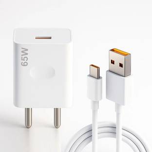 SB 65 W SuperVOOC 6 A Wall Charger for Mobile with Detachable Cable
