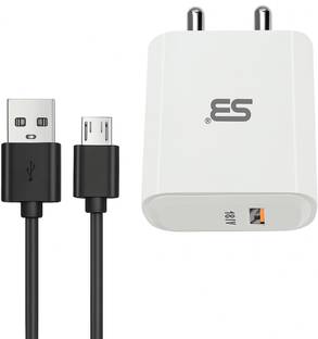 SB 18 W Quick Charge 3.1 A Wall Charger for Mobile with Detachable Cable