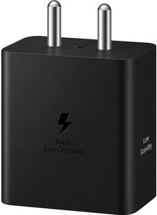 Samsung 45 W 3 A Wall Charger for Mobile with Detachable Cable
