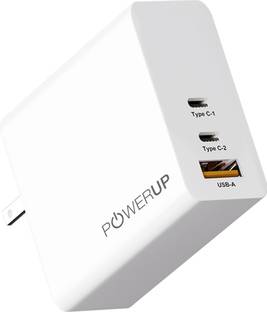 Power Up 65 W GaN 3 A Wall Charger for Mobile
