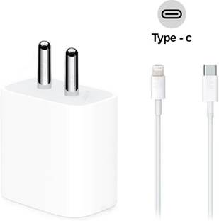 MAK 20 W PD 3.4 A Wall Charger for Mobile with Detachable Cable