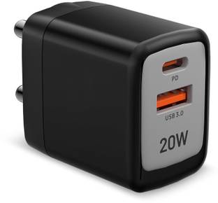 Aliens 20 W GaN 3 A Dual Port Mobile Charger