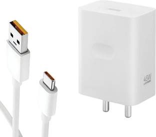 PECZARDH 45 W SuperVOOC 5 A Wall Charger for Mobile with Detachable Cable