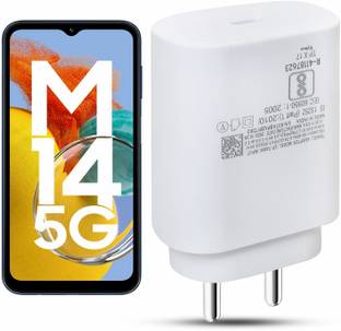 Zybux Original 25W USB-C Samsung Galaxy M14 5G Mobile Super Fast PD Charger Adapter Charging Pad