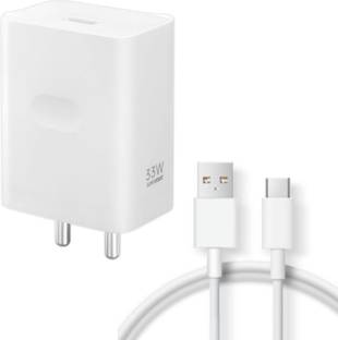 Heatmor 33 W SuperVOOC 3 A Wall Charger for Mobile with Detachable Cable