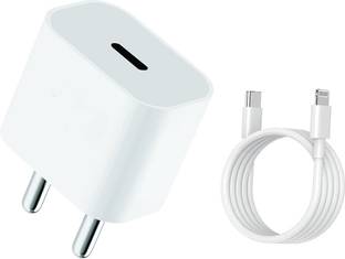 Prifakt 20 W Quick Charge 3.25 A Wall Charger for Mobile with Detachable Cable