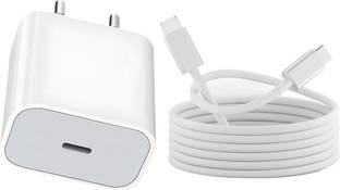 Sulania 20 W PD 3 A Wall Charger for Mobile with Detachable Cable