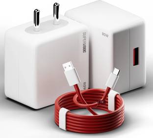 HOMEMO 80 W SuperVOOC 6 A Wall Charger for Mobile with Detachable Cable