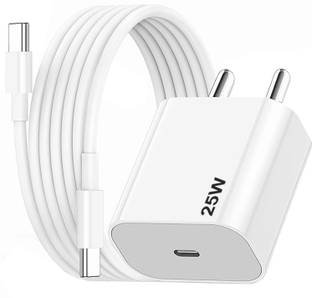 RVAT 25 W PD 3 A Wall Charger for Mobile with Detachable Cable
