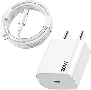 RVAT 20 W PD 3 A Wall Charger for Mobile with Detachable Cable