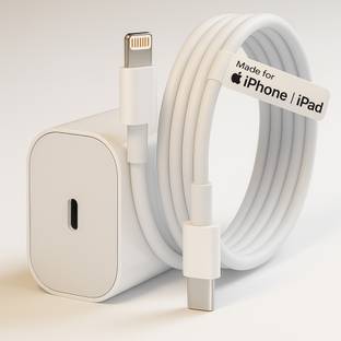 RVAT 20 W PD 3 A Wall Charger for Mobile with Detachable Cable
