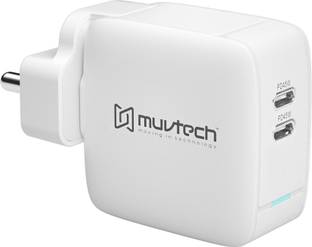MuvTech 45 W Quick Charge 5 A Wall Charger for Mobile