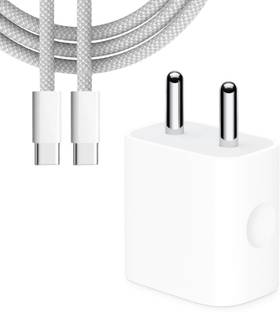 MAK 20 W PD 2.8 A Wall Charger for Mobile with Detachable Cable