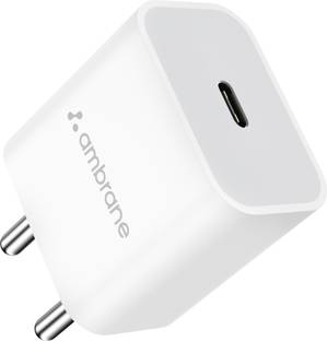 Ambrane 20 W 3 A Wall Charger for Mobile