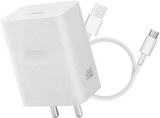 Avaxon 45 W SuperVOOC 5 A Wall Charger for Mobile with Detachable Cable