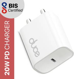 DUCE 20 W PD 3 A Wall Charger for Mobile
