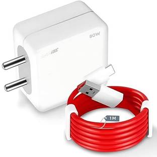 ANMORA 80 W SuperVOOC 7.3 A Wall Charger for Mobile with Detachable Cable