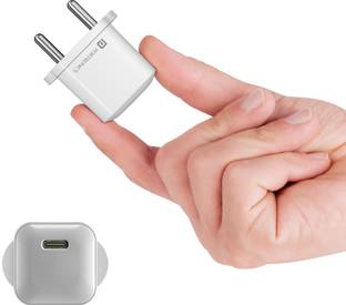 Portronics 20 W GaN 3 A Wall Charger for Mobile