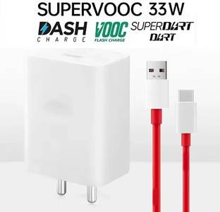 CLAT 33 W SuperVOOC 6 A Wall Charger for Mobile with Detachable Cable