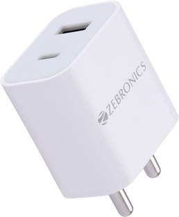 ZEBRONICS 20 W PD 3 A Wall Charger for Mobile