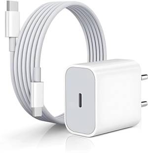 MAK 20 W 3 A Wall Charger for Mobile with Detachable Cable