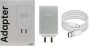 OPPO 100 W SuperVOOC 9 A Wall Charger for Mobile with Detachable Cable