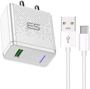 SB 18 W Quick Charge 3.1 A Wall Charger for Mobile with Detachable Cable