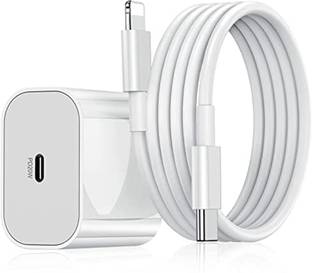 LEZTO 20 W 3 A Wall Charger for Mobile with Detachable Cable