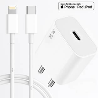 RoarX 25 W Quick Charge 3 A Wall Charger for Mobile with Detachable Cable