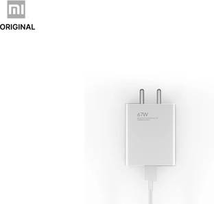 Mi 67 W SonicCharge 3 A Wall Charger for Mobile with Detachable Cable