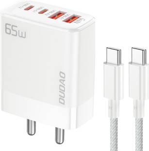 DUDAO 65 W Power GaN 20 A Multi-pin Wall Charger for Mobile with Detachable Cable