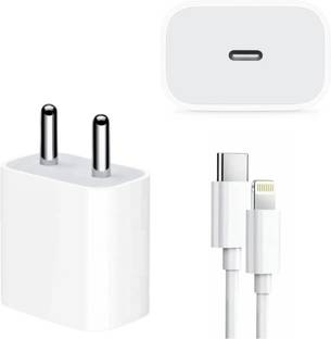 ryumux 20 W PD 2 A Wall Charger for Mobile with Detachable Cable