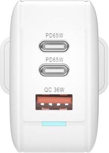 MuvTech 65 W PD 5 A Wall Charger for Mobile