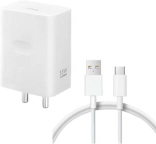 OPPO 33 W SuperVOOC 3 A Wall Charger for Mobile with Detachable Cable