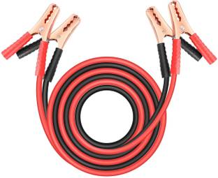 Everglow Car Heavy Duty Auto Jumper Cable Battery Booster Wire Clamp Basics Jumper Cable 7 ft Battery Jumper Cable