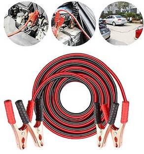starprim 4 Gauge Auto Jumper Copper Cable for Cars and Trucks Engine Power Jump Starter 6.5 ft Battery Jumper Cable