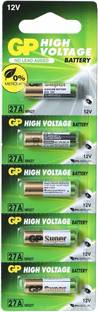 Maxell 27A, Mn27A 12V  Pack of 5  Battery