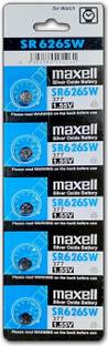 Maxell SR626SW 1.55V Silver Oxide  (Pack of 5)  Battery