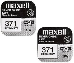 Maxell 371 SR920SW [Pack of 2]  Battery