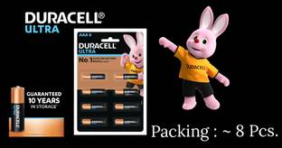 DURACELL Ultra No.1 Alkaline AAA  Usage For ~Toys, Remotes, Camera LONGEST LASTING  Battery