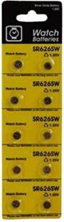 Flysmart 377 Sr 626 SW Button Cell Silver Oxide 1.55V for Wrist Watch  Battery