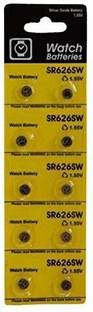 Flysmart 377 Sr 626 SW Button Cell  Silver Oxide 1.55V for Wrist Watch  Battery