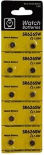 Flysmart 377 Sr 626 SW Button Cell  Silver Oxide 1.55V for Wrist Watch  Battery