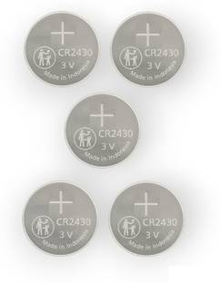 PREMBROTHERS CR2430 3V Coin Cell Used for Calculators, Digital watches,Car key,  Battery